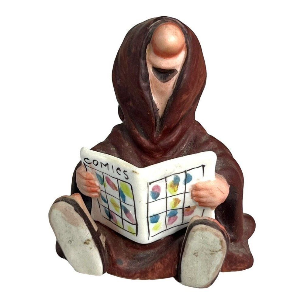 Vintage George Good Beth Barton Friar Catholic Monk Padre Figurine Comic Book